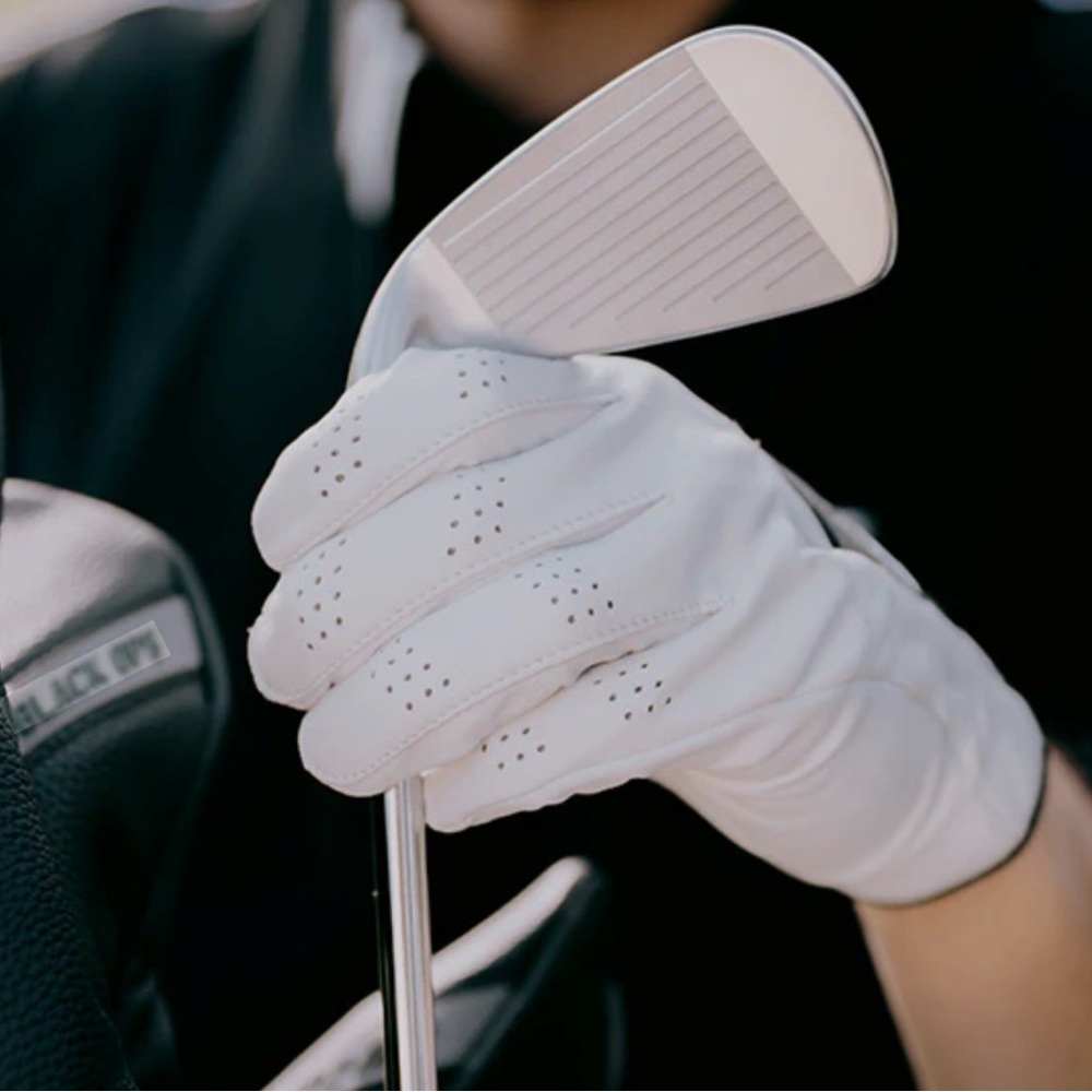 Cabretta Premium 100% Leather Scale Wear Golf Glove with Shocker Marker